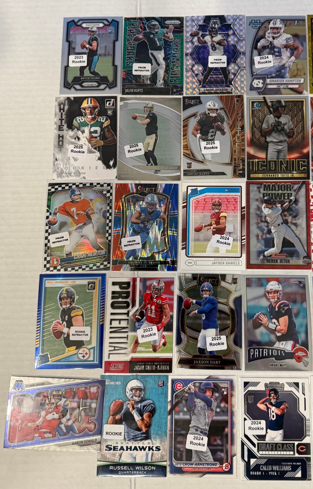 HUGE Sports CARD LOT! Patch AUTO RC Serial Numbered PRIZM, Shohei Ohtani, WEMBY view 2