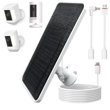 AYF Solar Panel Compatible with Ring Spotlight Cam, Stick Up Cam 1 Pack