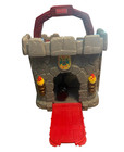 vintage 1998 Fisher-Price Great Adventures All-In-One Take Along Castle   — photo 1