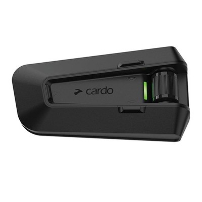Cardo PACKTALK PRO Motorcycle Helmet Communication System Single Pack, Black