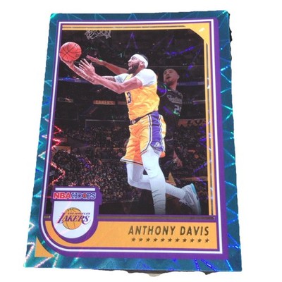 2022-23 Panini NBA HOOPS Anthony Davis #171 Teal Explosion  