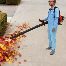 2-Stroke Backpack Gasoline Leaf Blower Gas Blower Leaf Blower For Lawn & Yard