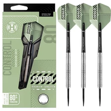 Harrows Control - Steel Tip Darts - 80% Tungsten - 22g Parallel