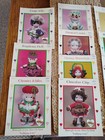 Adorable Lot 11 Vintage Vtg Dumplin Designs Lollipop Lane Crochet Doll Patterns — photo 3
