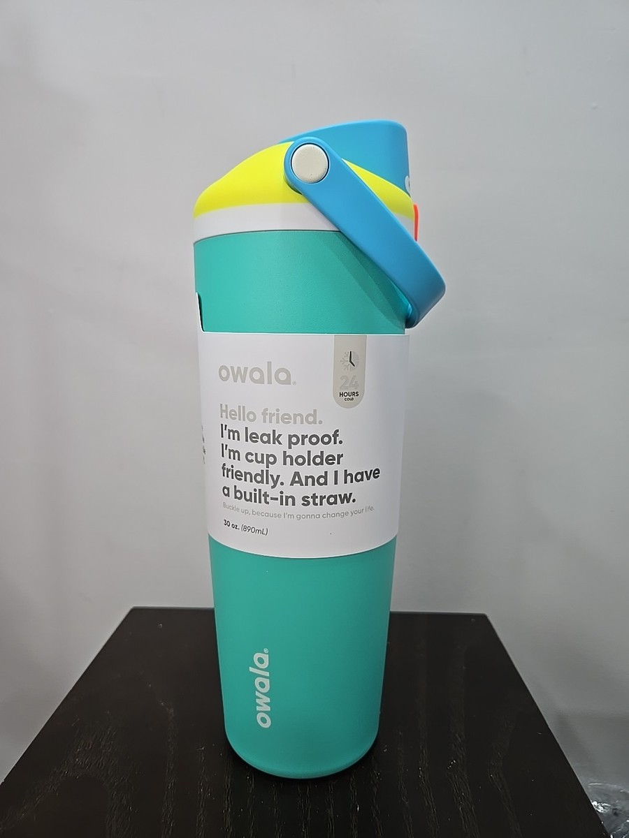Owala FreeSip Sway Stainless Steel Bottle / 30oz / Color: Summer