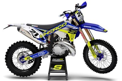 CustomMX:- SHERCO SE SEF FULL GRAPHICS DECAL KIT  for all years/models