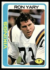 1978 Topps Ron Yary Minnesota Vikings #430