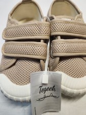 Tegeek Tan Kids Shoes
