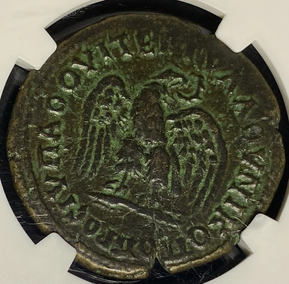 Sept Severus 193-211 AD, Roman Empire AE28 Coin, GREAT COLOR, Moesia NGC Ch VF - Image 3 of 4