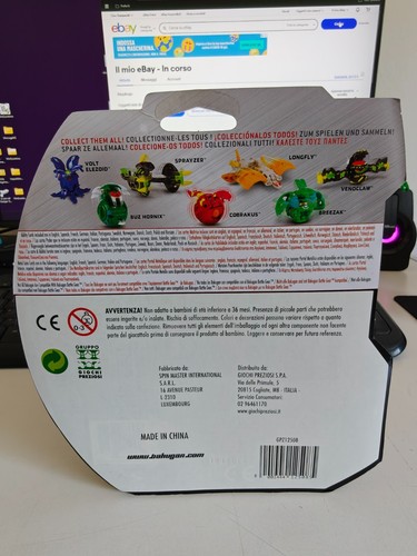 Bakugan - Buz Hornix Subterra (nuovo) - Foto 8 di 8