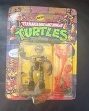 TMNT TEENAGE MUTANT NINJA TURTLES FUGITOID 1990 PLAYMATES VINTAGE UnPunched