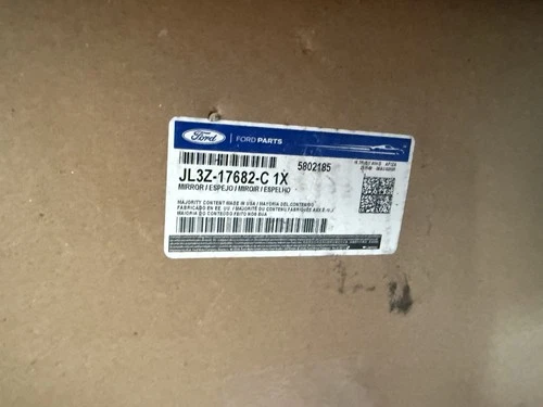 OEM 2019-2020 Ford F150 Passenger Side RH Tow Mirror JL3Z-17682-C