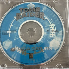 Lot of 4 Sega Saturn Disc Only Games Daytona USA Tomb Raider Soviet Strike