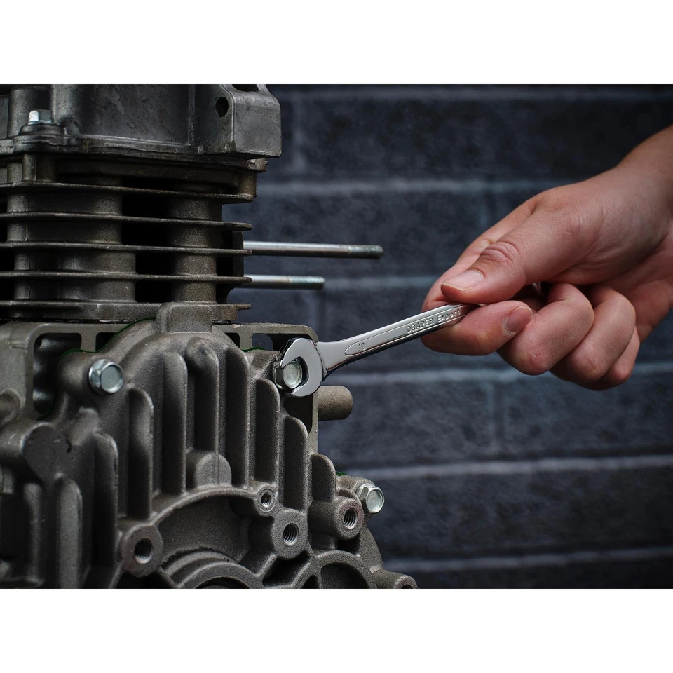 Draper Experto Métrico Llaves Combinadas Juego 11 Pieza Bi Hexágono Anillo 29545 - Imagen 4 de 4