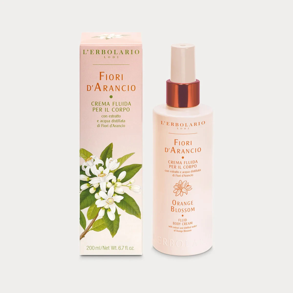Fiori D'Arancio Crema Fluida Per Il Corpo Da 200ml - Immagine 2
