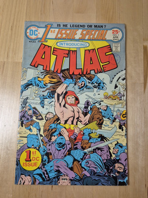DC Comics 1. Ausgabe Sonderband 1 #1 April 1975 Schlüssel Ersterscheinung von Atlas