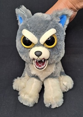 Feisty Pets Sammy Suckerpunch Husky Dog Plush Toy 9.5 