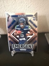 2025 Panini Prizm - Emergent Jalen Milroe #4 (RC) Seattle Seahawks