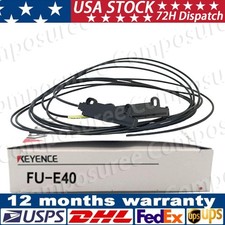 KEYENCE FU-E40 Fiber Optic Sensors FUE40 New In Box One US Free TAX