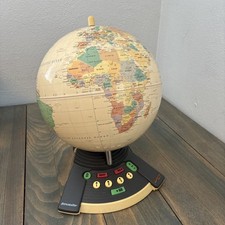 Vintage 1990s Geo Safari Talking Interactive Globe Learning Game 6490 ST 