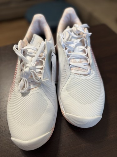 Wilson Donna Kaos Swift 1.5 Taglia 9.5 Bianco/Tropical Peach Nuovo Con Scatola! Vedi Desc - Foto 4 di 11