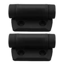  2pcs Self Closing Gate Hinges: Spring Loaded Adjustable Door Hinges - Fence