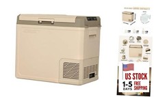 GE50 Portable Car Refrigerator,12 Volt Car Freezer, Fast Cooling 48 Quart