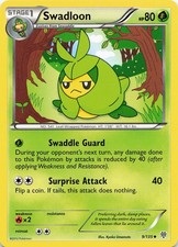 POKEMON Swadloon #9/135 Plasma Storm NM on eBay