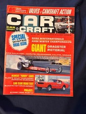 CAR CRAFT Magazine May 1966 - Winter Drag Issue / Giant Dragster Pictorial / Bui