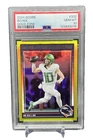 2024 Score Rookies Bo Nix #332 Gold Zone /50 RC Oregon Denver Broncos PSA 10