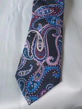 Daniel Cremieux Silk Tie Handmade Italy 7 Fold