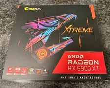 GIGABYTE AORUS Radeon RX 6900 XT XTREME WATERFORCE WB 16GB GDDR6 Graphics Card