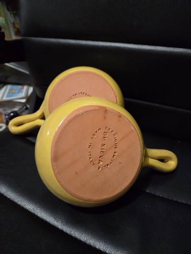 2 De Silva Terracota Soup Bowls Made In Italy - Picture 8 of 8