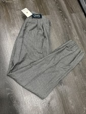 VTG Chaps Ralph Lauren Pants Mens 34x36 Houndstooth Pleated Trousers Wool