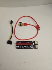PCIe X1 to X16 Riser, PCE164P-N03 VER006C, 6 Pin for Graphics Card