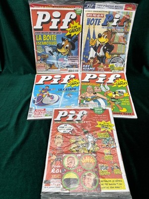 Pif Gadget 5 Stück