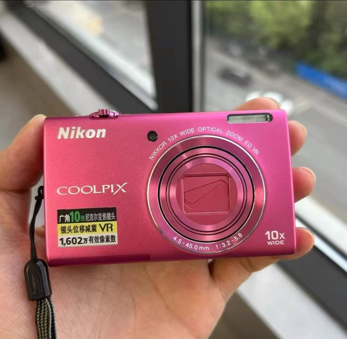 【中古動作確認済】Nikon COOLPIX S6200 ピンク★付属品付 N.Mint】Nikon COOLPIX S6200 Pink 16MP 10x Zoom Compact Digital