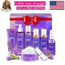 Spa Gifts for Women,Bath Body Care Wash Christmas Gifts Baskets for Women,Rel...