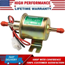 Electric Fuel Pump HEP-02A Low Pressure Fuel Pump For Carburetor Gasoline 12V
