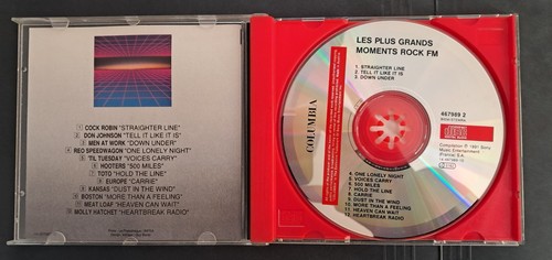 CD MUSIQUE ROCK FM LES PLUS GRANDS MOMENTS 12 TITRES D'OCCASION - Photo 3 sur 3