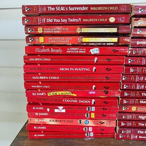 Silhouette Desire Romance Paperback Books Lot of 32 Various Authors 1998-2001 - Picture 2 of 11