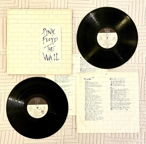 Pink Floyd (EX) The Wall 1979 OG US Columbia 2LP PC2-36183 Vinyl Early Press