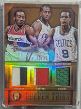 2014-15 Panini Gold Standard Golden Trios Paul Rondo Wall Relic /25 SSP 🐰🔥🔥🔥