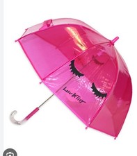 Luv Betsey by Betsey Johnson Pink Tint Kid s Umbrella New With Tag