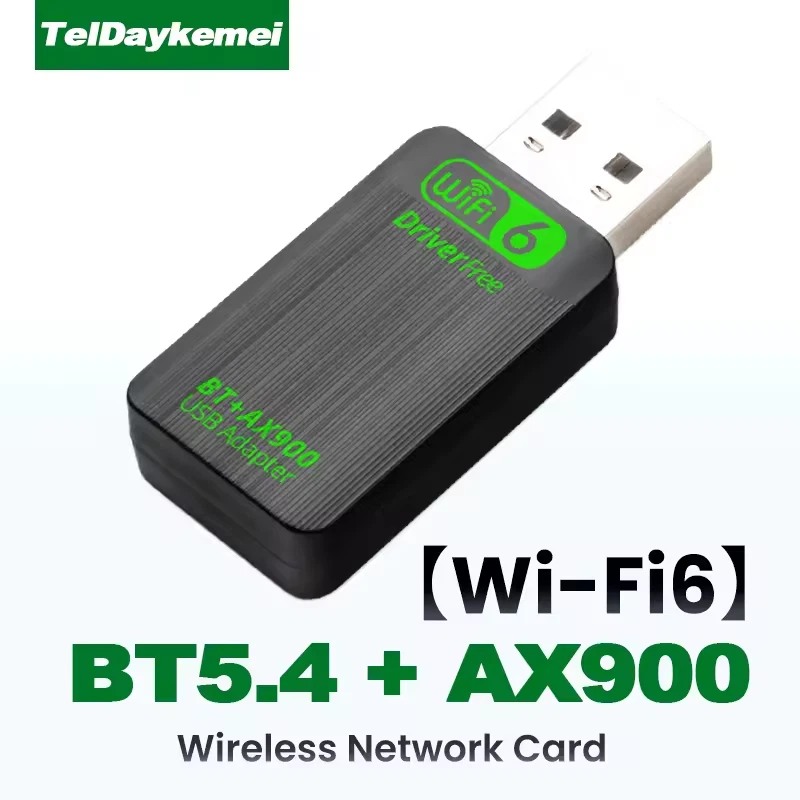 USB WiFi6 WiFi Dongle WLAN Netzwerk Adapter 900Mbps Dual Band 2.4G/5G AX900