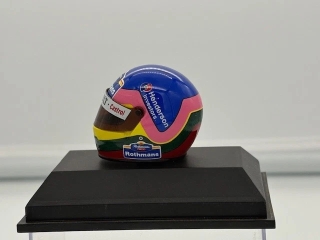 Minichamps 1:8 Scale Helmet - Jacques Villeneuve 1997 - Williams FI GP - Image 4 of 4
