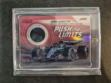 Topps F1 Lewis Hamilton Push the Limits Limited 25/25 Relic Card Unused