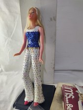 Vintage MS Beaded Doll Kit DANI 13502 9.5" Pre Owned Blonde