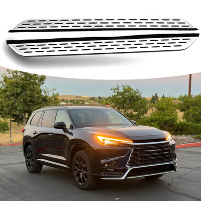 2pcs Running Boards Side Steps Fits For Lexus TX 350 500h 550h+ 2024-26 Nerf Bar