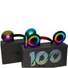 Disney 100 Dream Ears Tricolor Sound Activated LED Light Up Mickey Mouse Ears